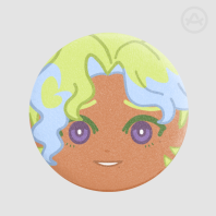 Mizune Plush Badge
