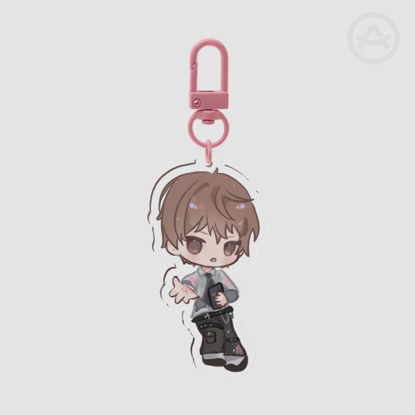 Light Yagami Death Note Clear Acrylic Keychains