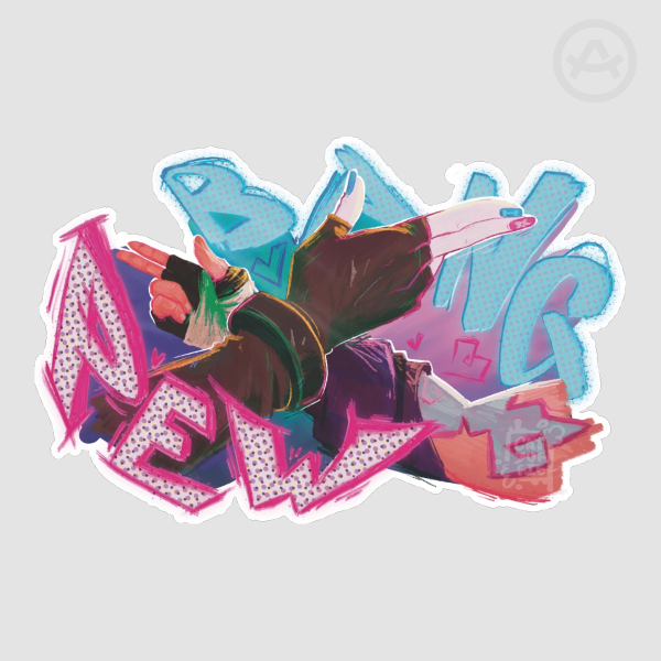 Jinx and Isha - Die Cut Stickers