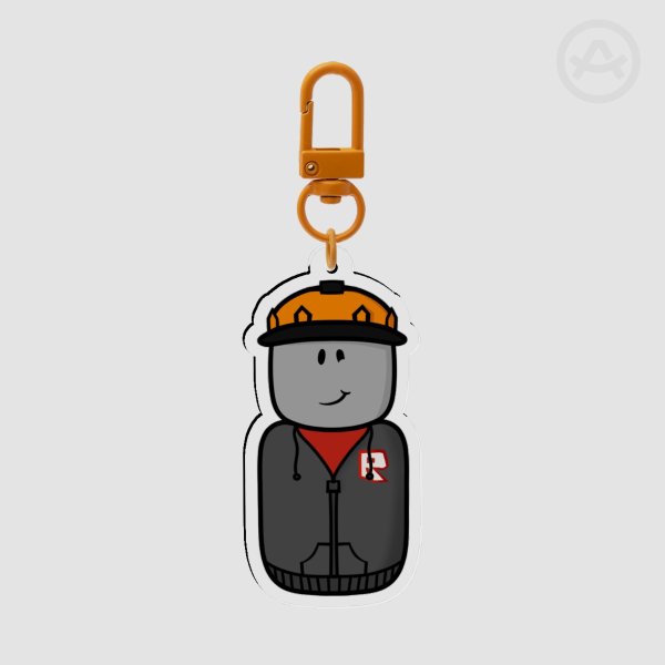 Builderman Pill Baby Keychain [ROBLOX ADMINS]