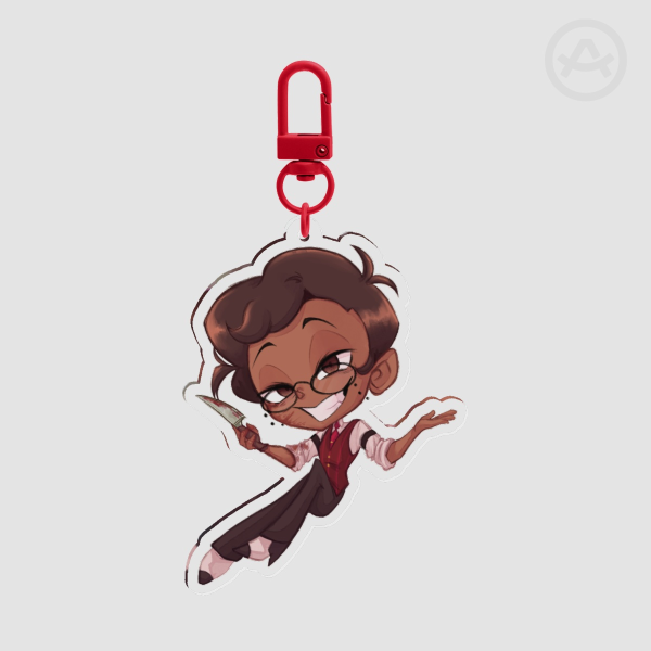 Acrylic Keychain Human Alastor Killer Host