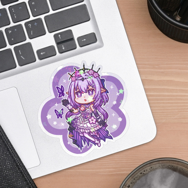 (HSR) Castorice Holo Star Sticker