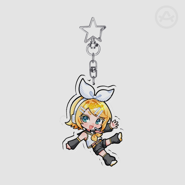 KAGAMINE RIN Clear Acrylic Keychain