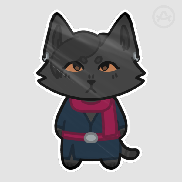 Carla Radames Glossy Sticker (RE6)