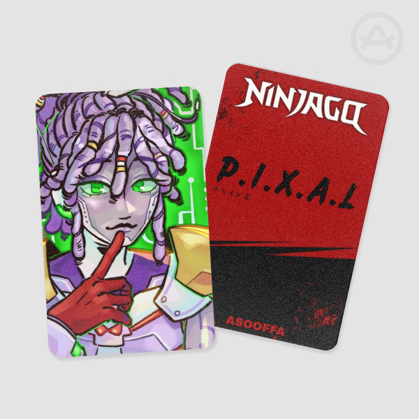 [NINJAGO] Holo Pixal Photocard