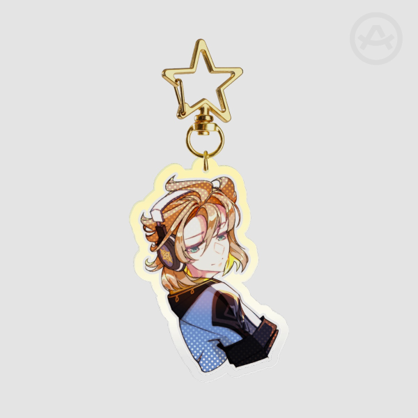 Headphones Series: Albedo Clear Acrylic Keychain