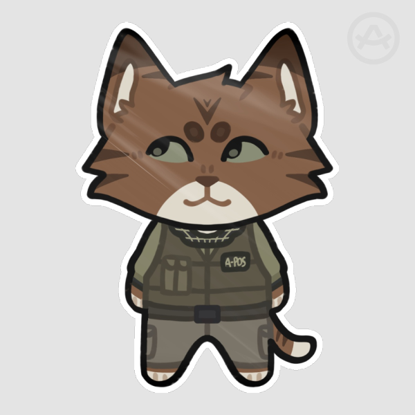 Piers Nivans Glossy Sticker (RE6)