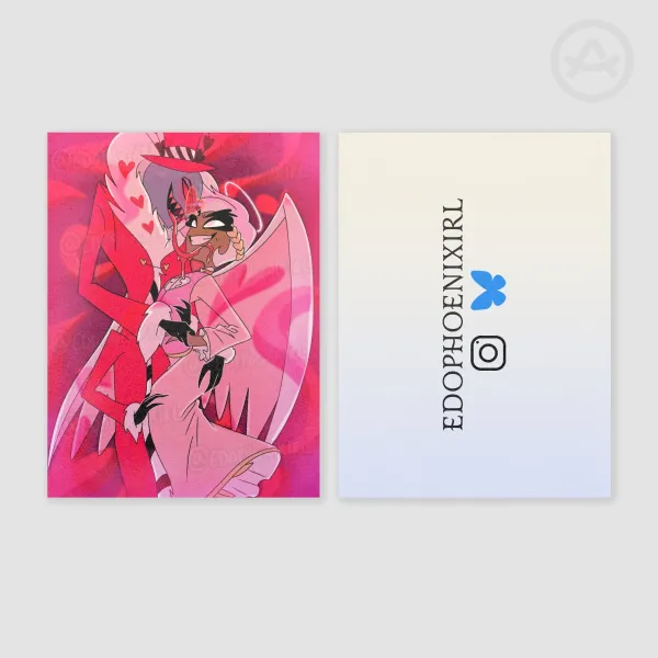 Hazbin Hotel - HappyValentinesDay Pearl Photocard