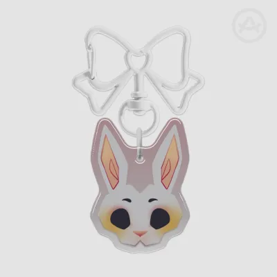 Guise of the Rabbit Follower - Keychains