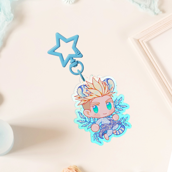 acrylic charm - panther knives