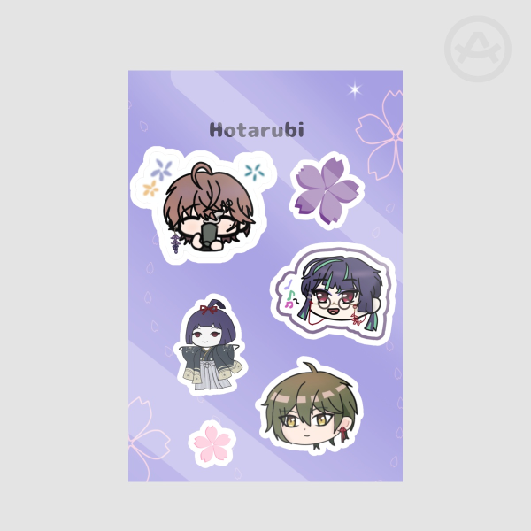TKDB - HOTARUBI CREW Stickers Sheet!