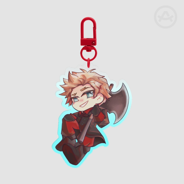 Denmark Hetalia Keychain