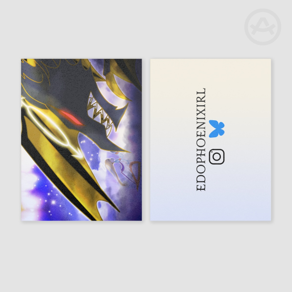 Saint Luke and Saint David (Dragon) Pearl Photocard