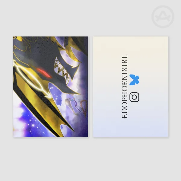 Saint Luke and Saint David (Dragon) Pearl Photocard