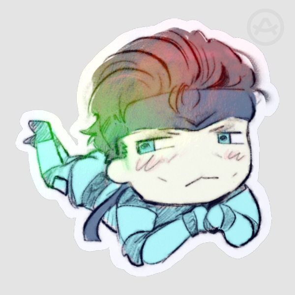Solid Snake Sticker