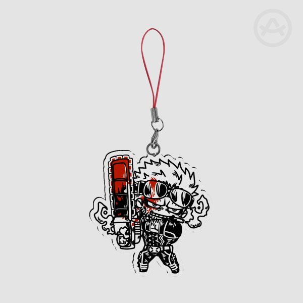 Jack Cayman Acrylic Keychain