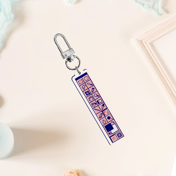 Pixelstudio Toolbar Acrylic Keychain