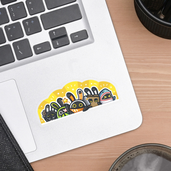 Bangboo Squad Clear Sticker