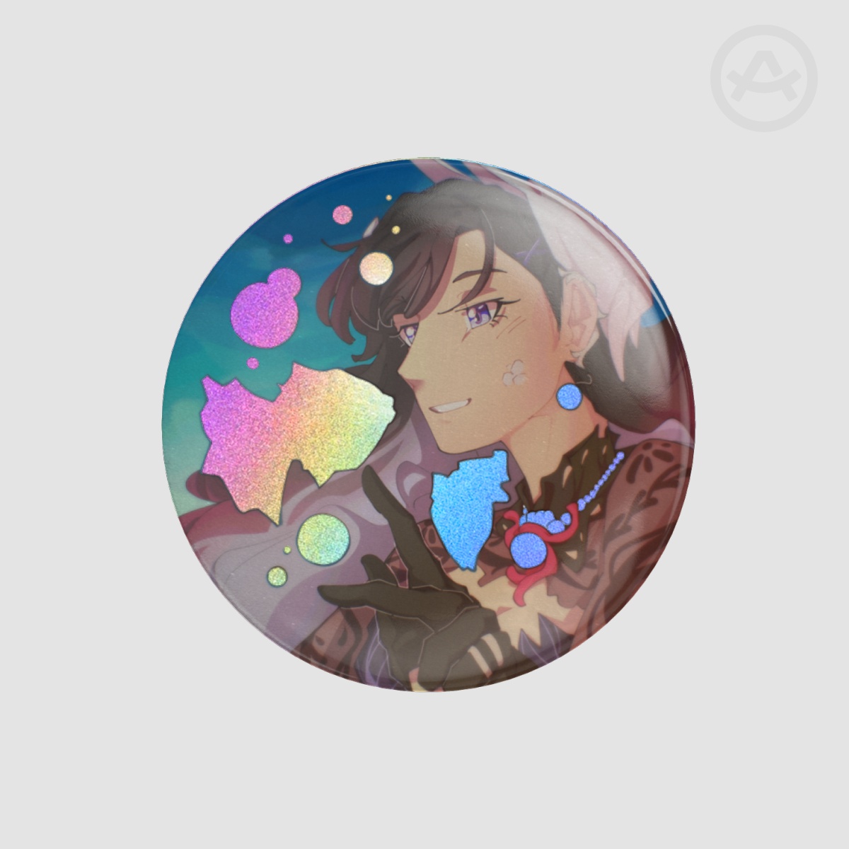 hysilens holo badge