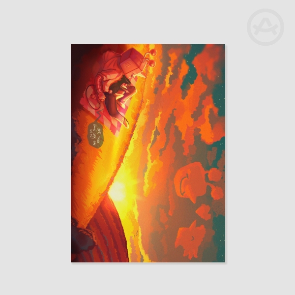 Spamtenna Sunset Print