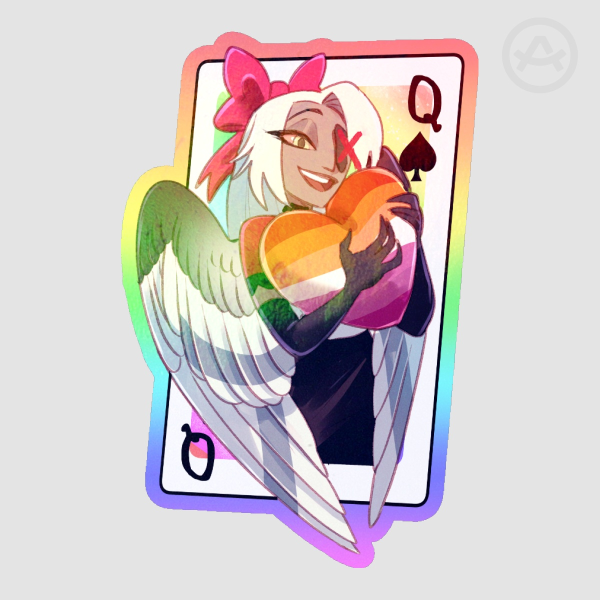 Vaggi Pride Colored Edge Die Cut Sticker