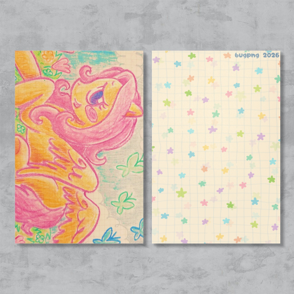 fluttershy - postcard print
