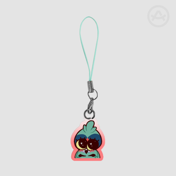 SO CUTE Owlie Owl Colored Edge Acrylic Keychains