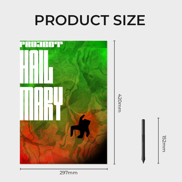 Project Hail Mary fan Poster