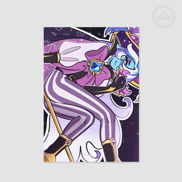 Purple Shadow Milk Print