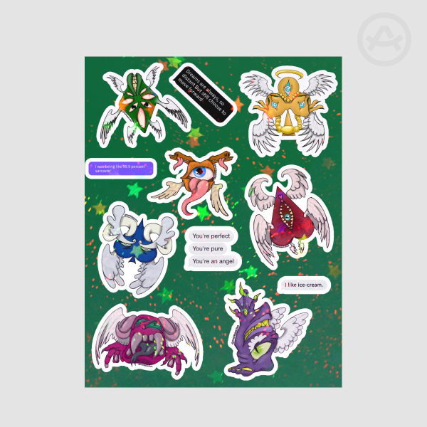 Seven virtues Sticker-Sheet