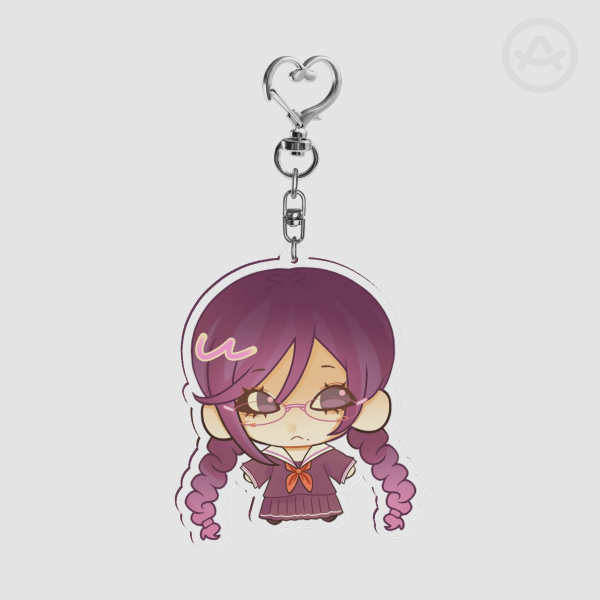 Toko Clear Acrylic Keychain