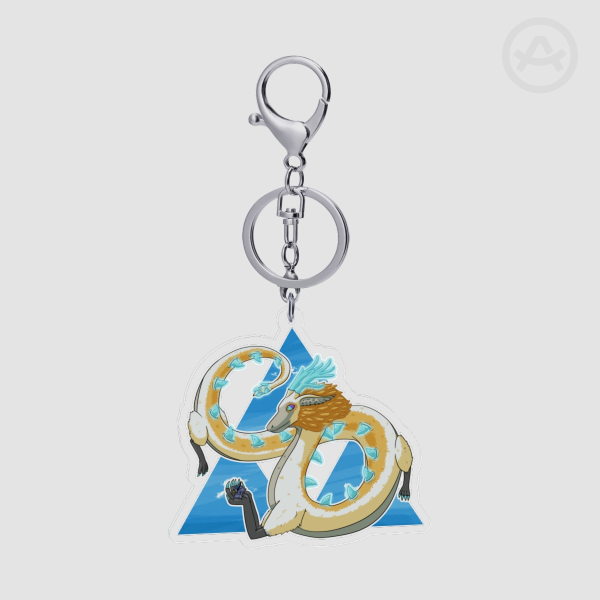 Light Dragon - Acrylic Keychain