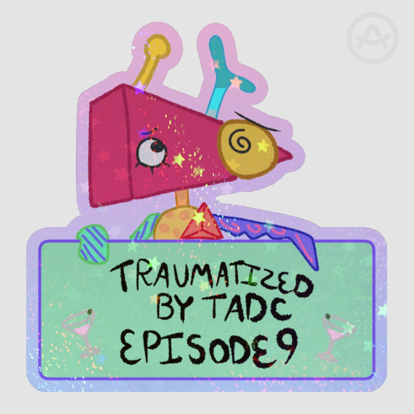 Trauma Zooble Sticker