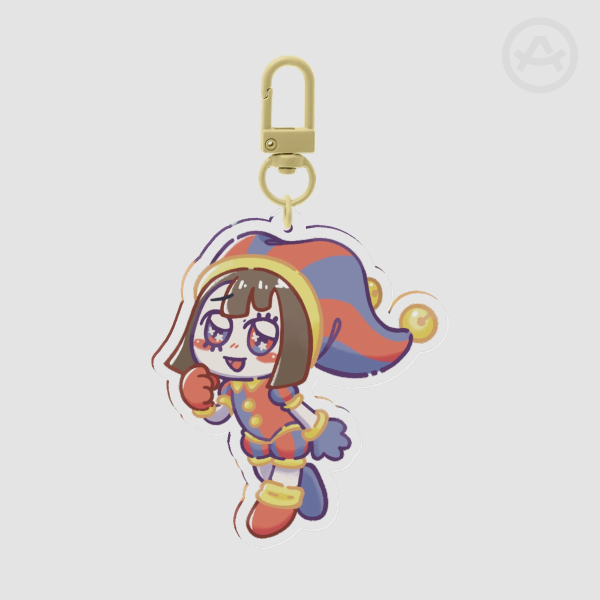 Pomni - 2.5" Acrylic Keychains