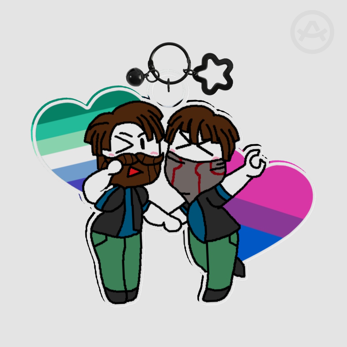 Limited Time BaconGoneL ship keychain