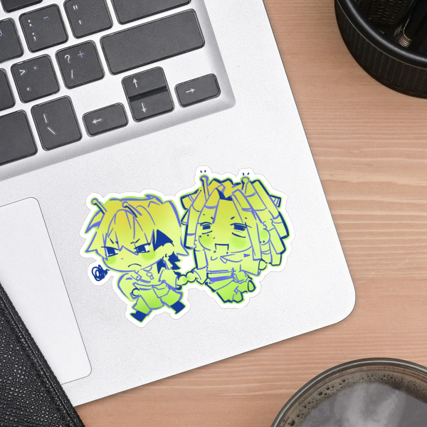 Blorp Janka bleorp blip Die Cut Stickers