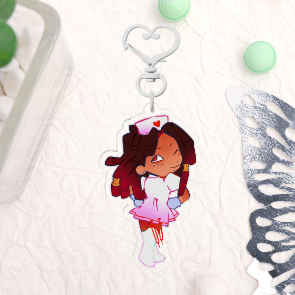 Nurse Jabber Acrylic Keychains