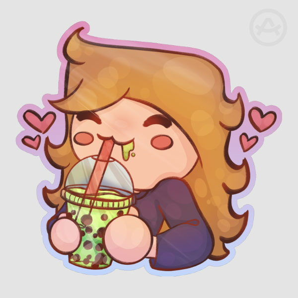 Matcha Goober Sticker
