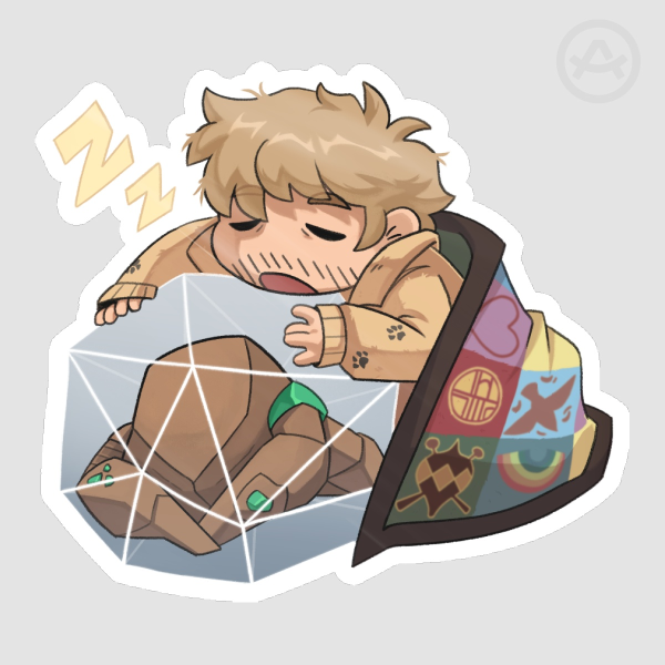 Nap Time | PHM Sticker