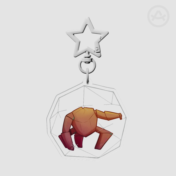 Rocky Keychain