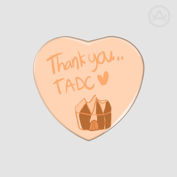 TADC Gratitude pin