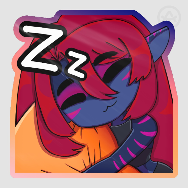 Twili Sleepy | Die Cut Stickers