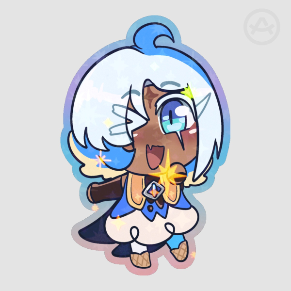 Vanilla Bean Chibi Sticker