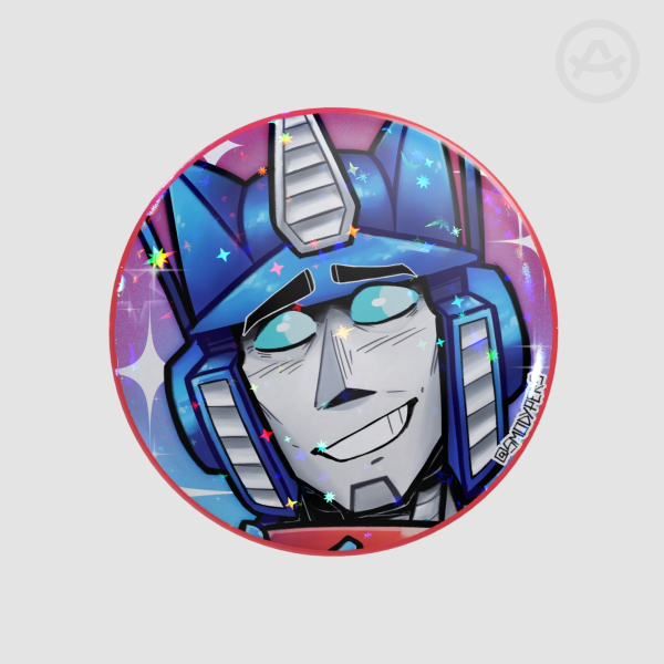 Optimus Prime Badge