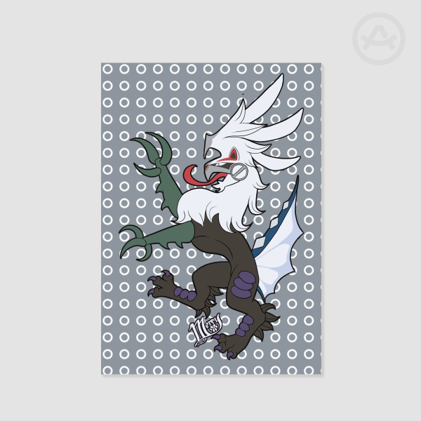 Chimaera Rampant: Normal Type Poster Print