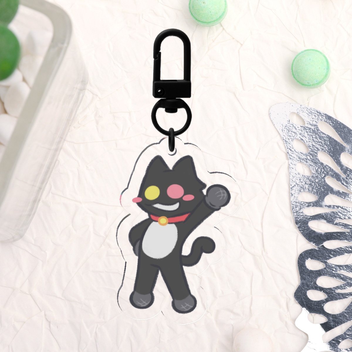 Pluey Kitty Charm