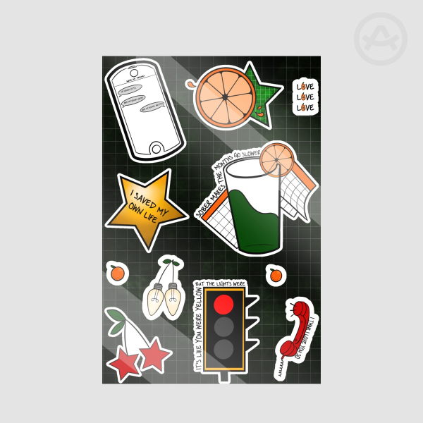 Waterparks FANDOM Sticker Sheet