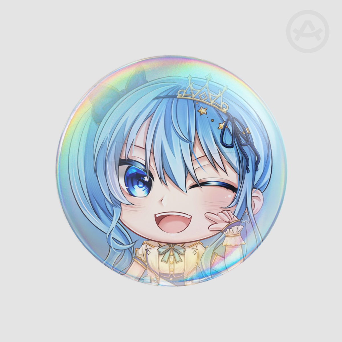 HOLOLIVE - Idol ver. Hoshimachi Suisei | 58mm Round Badge Button Pin