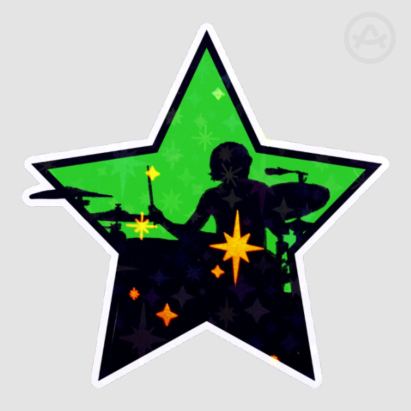 Otto Wood Sticker
