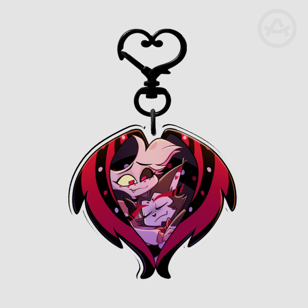 Huskerdust Acrylic Keychain